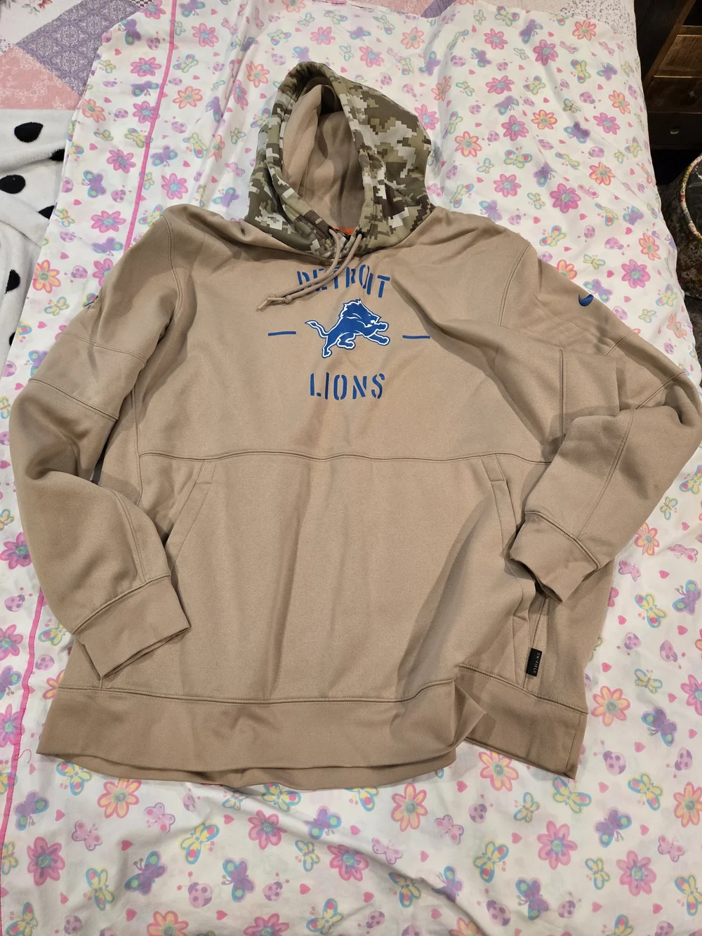*Nike* Detroit Lions Salute To Service Pullover Hoodie